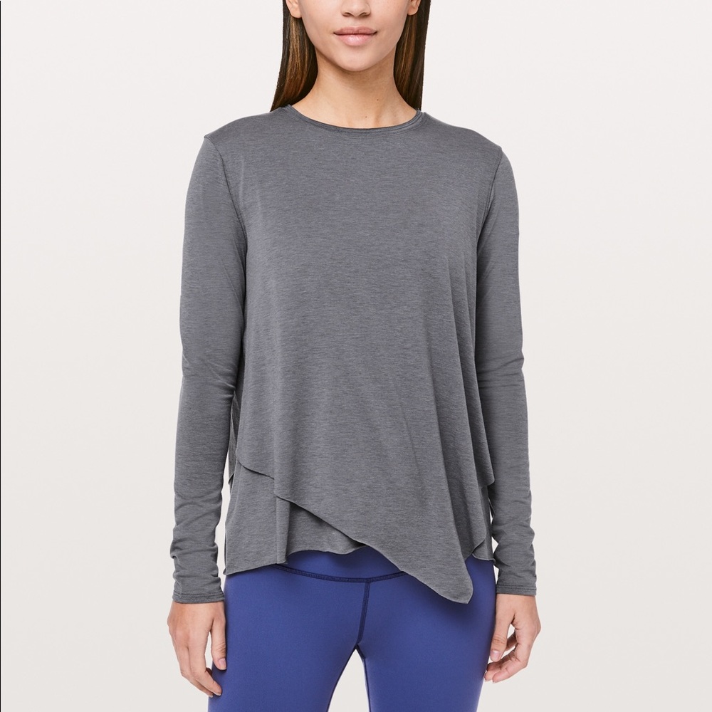 LULULEMON Sweetest Day Long Sleeve Gray